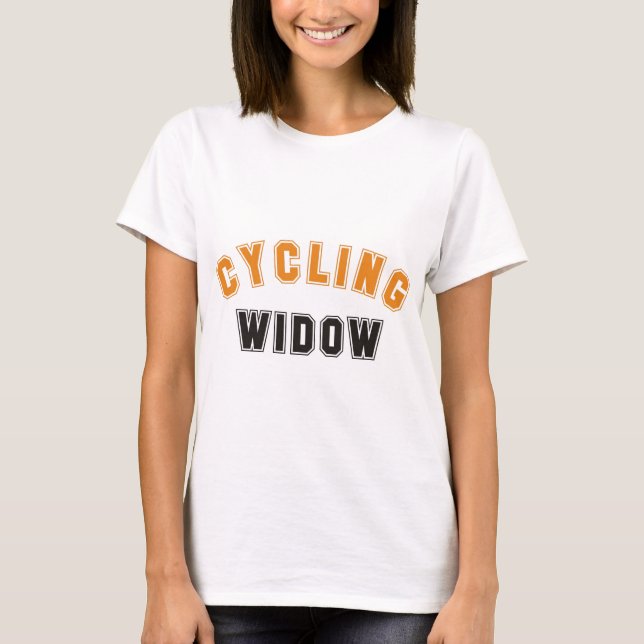 T-shirts viúva de ciclismo (Frente)