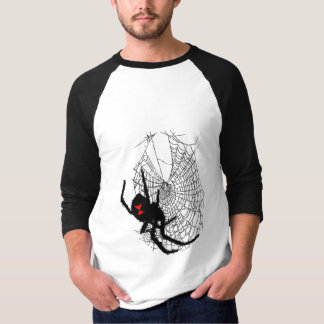 T-shirts viúva negra na Web de aranha