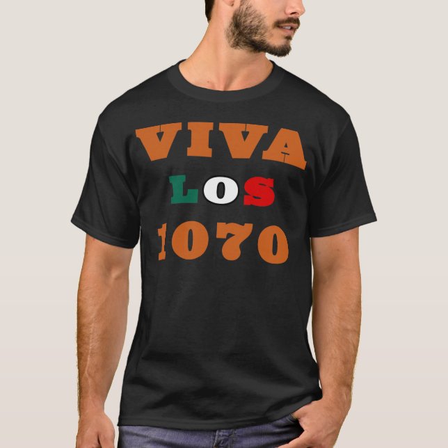 T-shirts Viva Los 1070 (Frente)