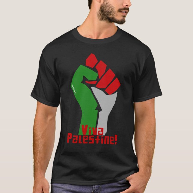 T-shirts Viva Palestina (Frente)