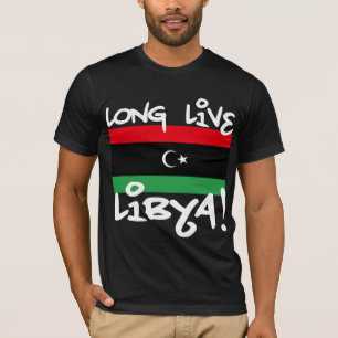 T-shirts Vive por muito tempo Líbia!