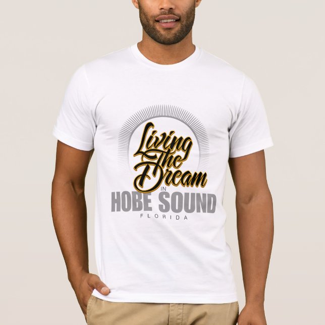 T-shirts Vivendo o sonho no som de Hobe (Frente)