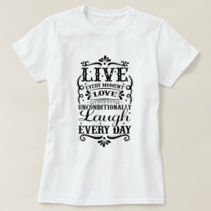 T-SHIRTS VIVO AMOR RINDO