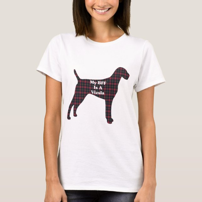 T-shirts Vizsla BFF Gifts (Frente)