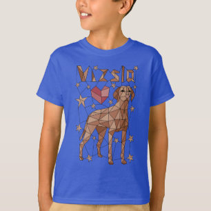 T-shirts Vizsla geométrico