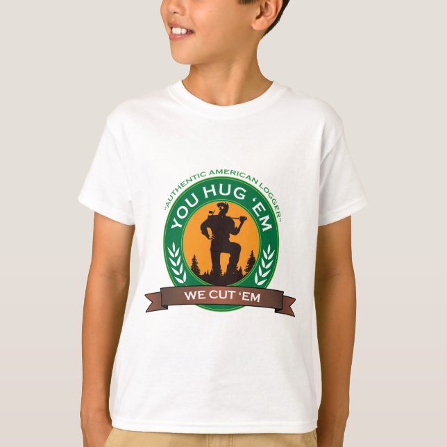 T-shirts Você abraça-os que nós os cortamos (Frente)