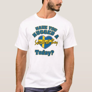 T-shirts Você abraçou um menino sueco hoje?