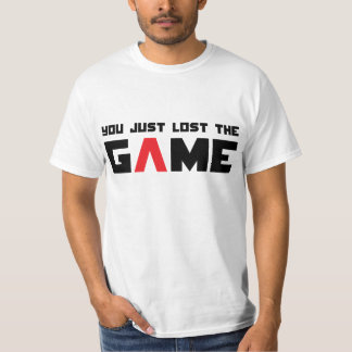 T-shirts Você apenas perdeu o jogo