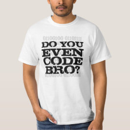 T-shirts Você Até Codifica Mano