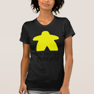 T-shirts Você é meu meeple - amarelo