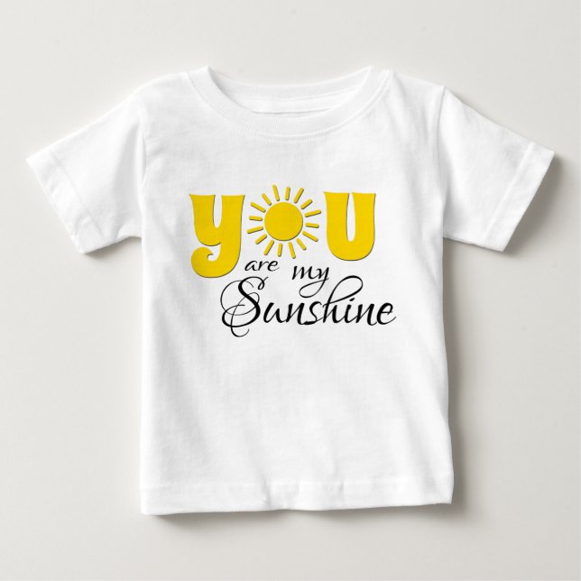 T-shirts Você é meu sol (Frente)