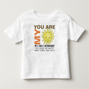 T-shirts Você é minha luz do sol
