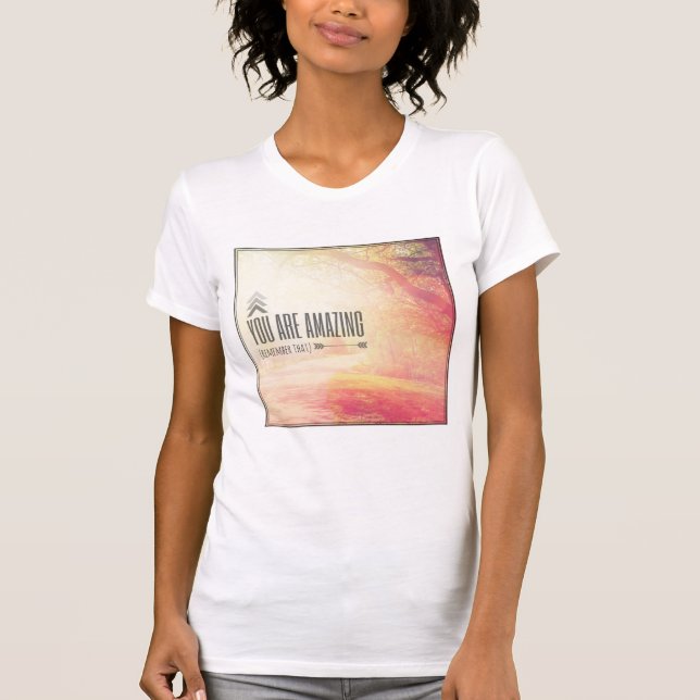 T-shirts Você é surpreendente (Frente)