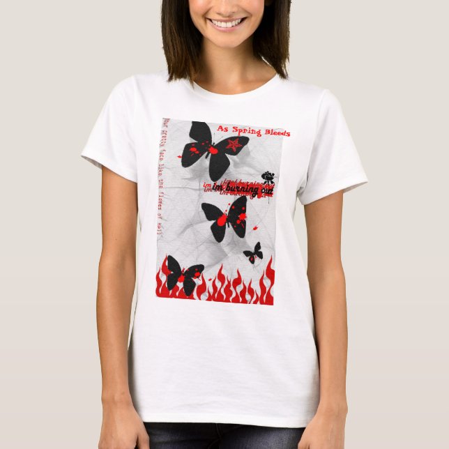 T-shirts você é T feminino da cara bonito (Frente)