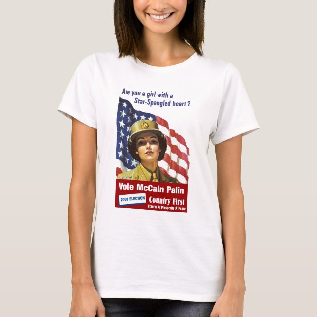 T-shirts Você é uma garota com um coração estrelado? (Frente)