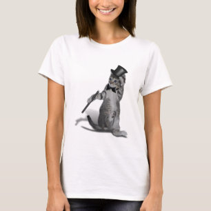 T-shirts Você me faz sentir como Dancing!Gato de dança