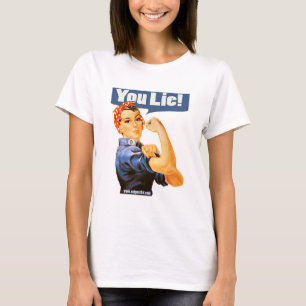 T-SHIRTS "VOCÊ MENTIRA! "