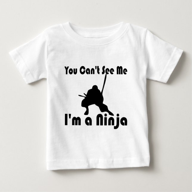 T-shirts Você não pode me ver (Frente)