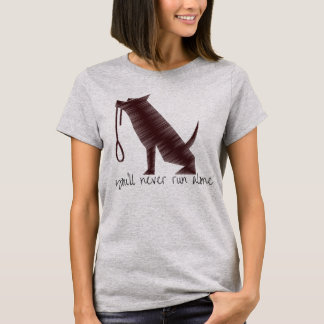 T-shirts Você nunca funcionará apenas - o T do desempenho