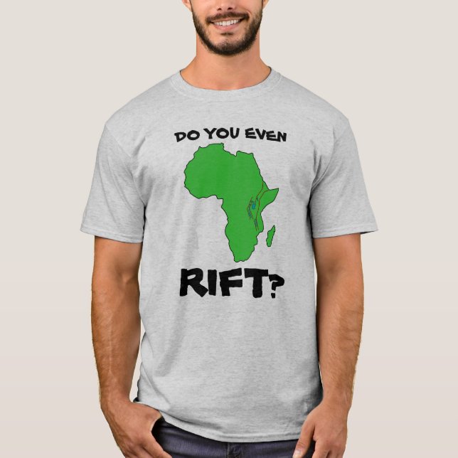 T-shirts Você Realmente Rift? Meme de Levantamento (Frente)