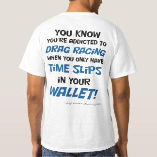 T-shirts Você sabe que você é viciado arrastar a