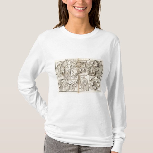 T-shirts Volcaniques das lacas (Frente)
