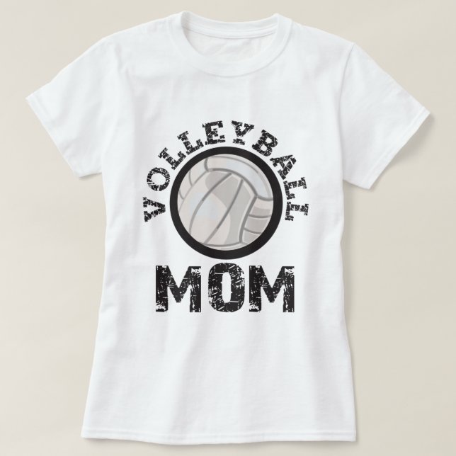 T-shirts VolleyballMOM (Frente do Design)