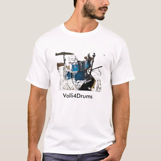 T-shirts Volli4Drums - Tama (Frente)