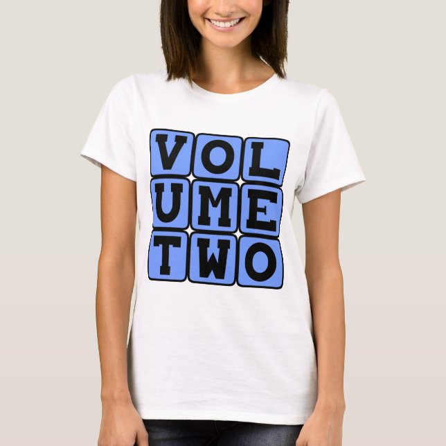 T-shirts Volume Dois, Segundo Volume (Frente)