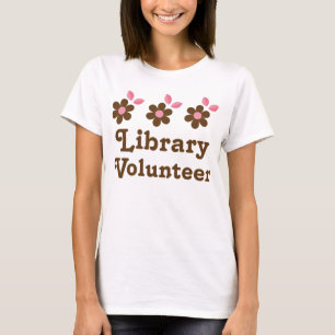 T-shirts Voluntário da biblioteca