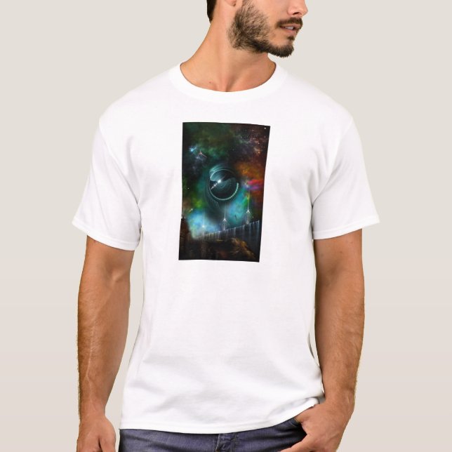 T-shirts Voo Da Arte Fractal Corbius (Frente)