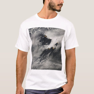 T-shirts vortices Navio-onda-dados forma das nuvens e da
