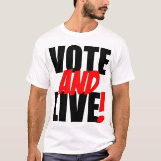 T-shirts Vote e viva