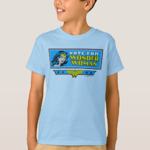 T-shirts Vote em Mulher Maravilha