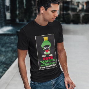T-shirts Vote MARVIN THE MARTIAN™ para presidente