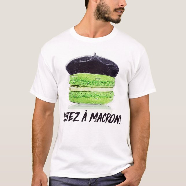 T-shirts Voto Macron! (Frente)