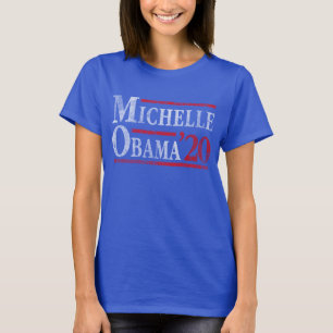 T-shirts Voto Michelle Obama 2020 para o presidente