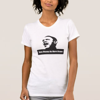 T-shirts voto Obama não mais drama