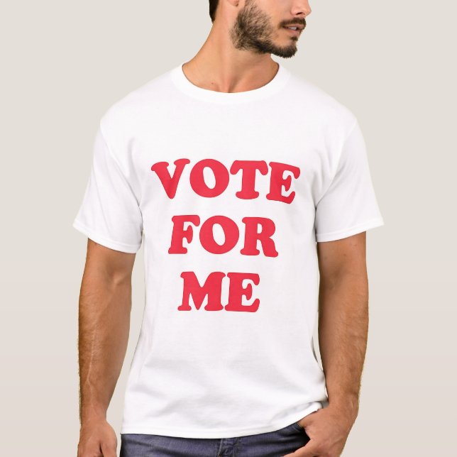 T-shirts Voto para mim (Frente)