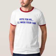 Voto Político Em Mim... Eu Lavo Seu Carro Engraçad