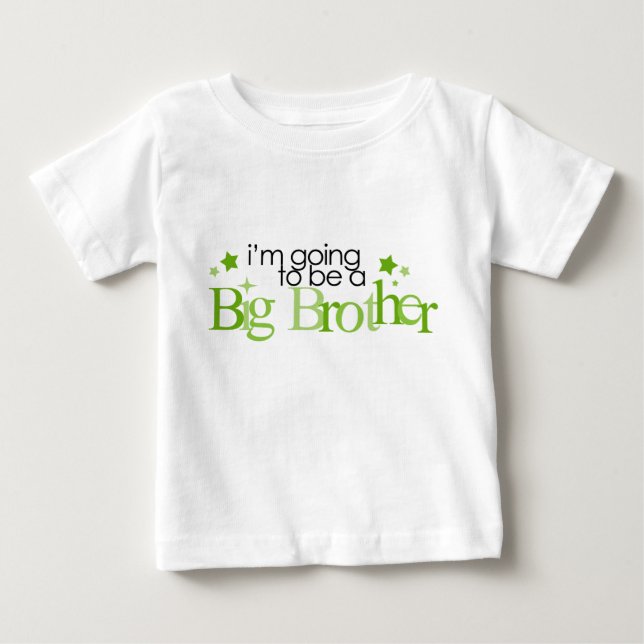 T-shirts Vou ser um irmão mais velho (Frente)