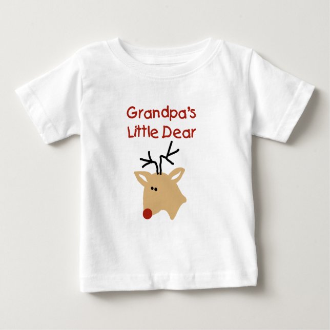 T-shirts Vovô, querido Vovô, Natal (Frente)