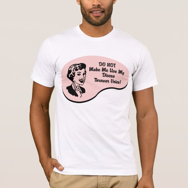 T-shirts Voz do atirador de disco (Frente)