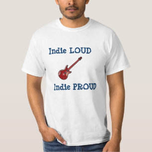 T-shirts Voz do Indie (a diga a caixa de Wit Yo)