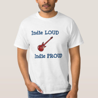T-shirts Voz do Indie (a diga a caixa de Wit Yo)