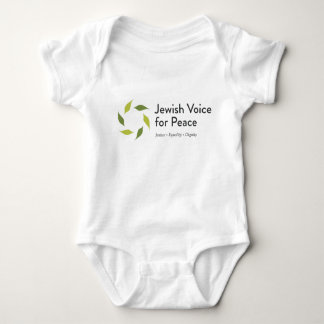T-shirts Voz judaica para o bebê da paz um Bodysuit da