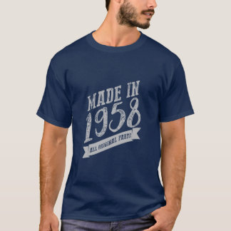 T-shirts VT212/ Feito em 1958, todas as peças originais!