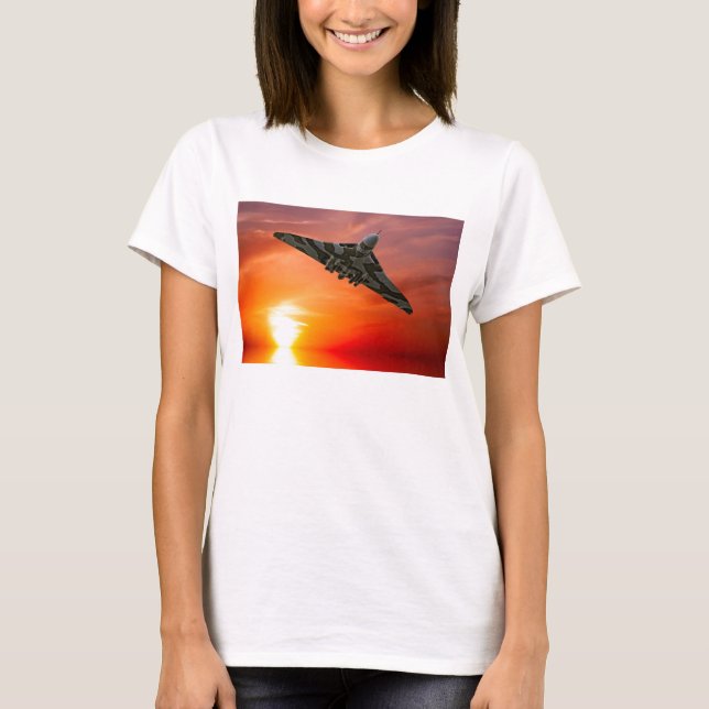 T-shirts Vulcano Sunset (Frente)