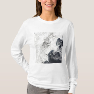 T-shirts Vulcões na península de Kamchatka central