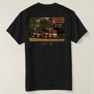 T-shirts W.A. Spencer Trucking #2 (parte dianteira do